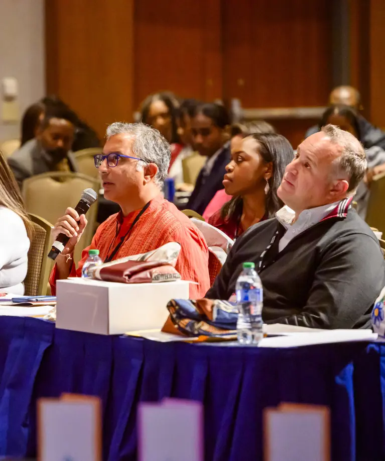 Be More judges speaking